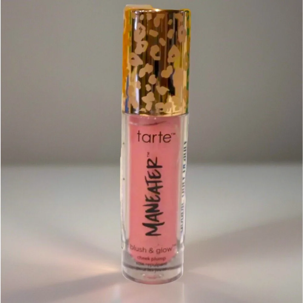 Tarte MANEATER Blush & Glow Cheek Plump (Pink) Full Size Holiday Glamour